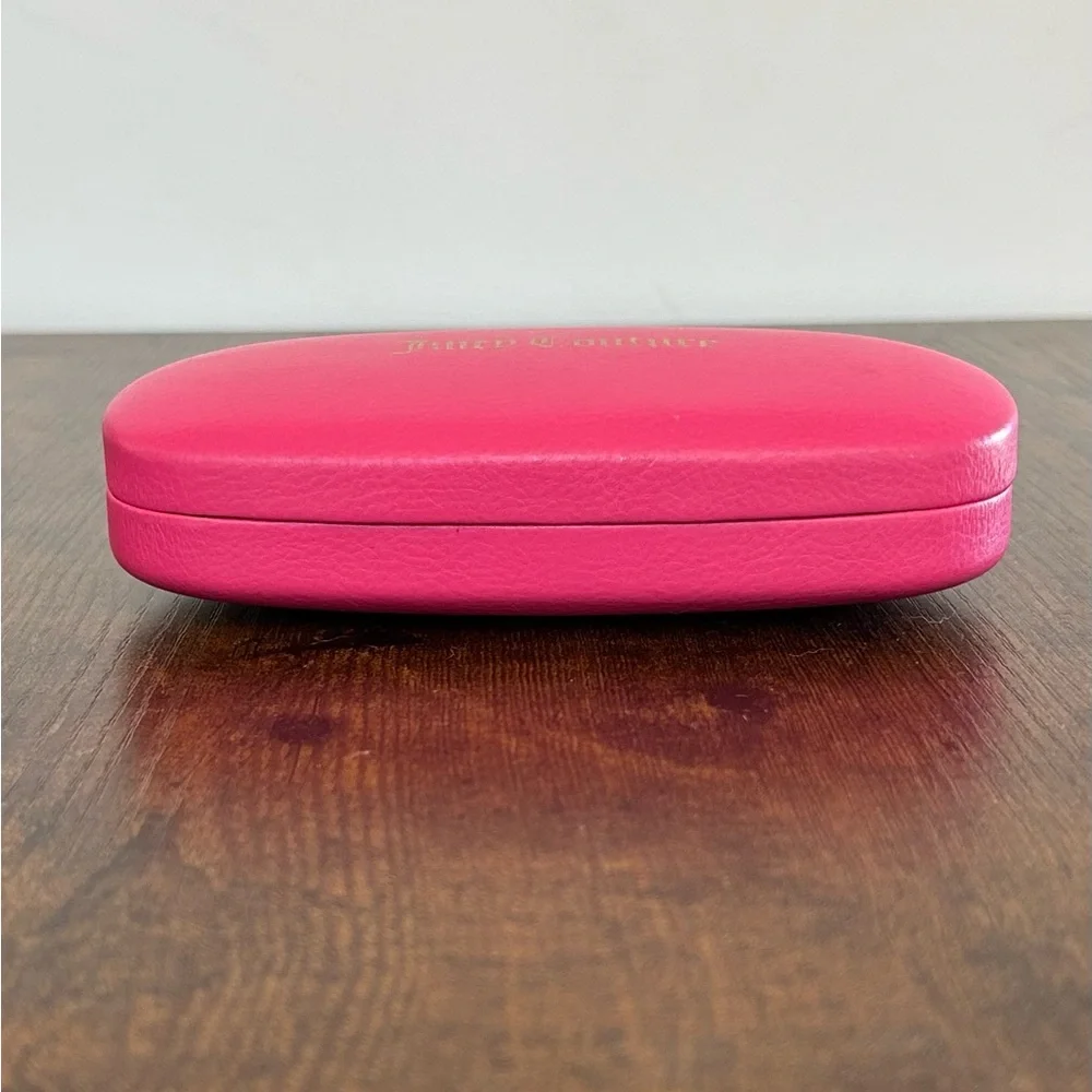 Juicy Couture Hard Clamshell Case For Sunglasses, Hot Pink